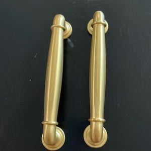 3 3/4” Pull / Gold handles for cabinets/dresser